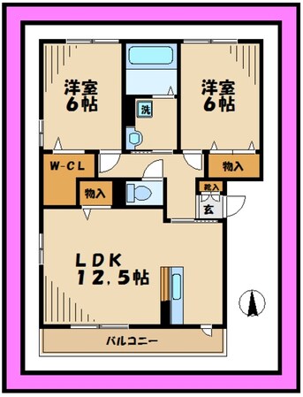 ラテールドゥの物件間取画像
